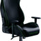 Iskur X Ergonomic Gaming Chair Black/Green - Leather Upholstered Adjustable Armrests High-Density Foam Cushions