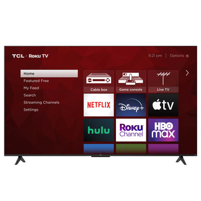 55” Class S4 (55S451) 4K UHD HDR Smart TV with Roku TV