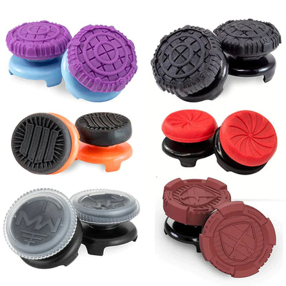 Silicone Thumb Grips for Ps4 Controller Joystick Cover CQC Freek Joysticks Extenders Caps for Playstation4 Game Accessories