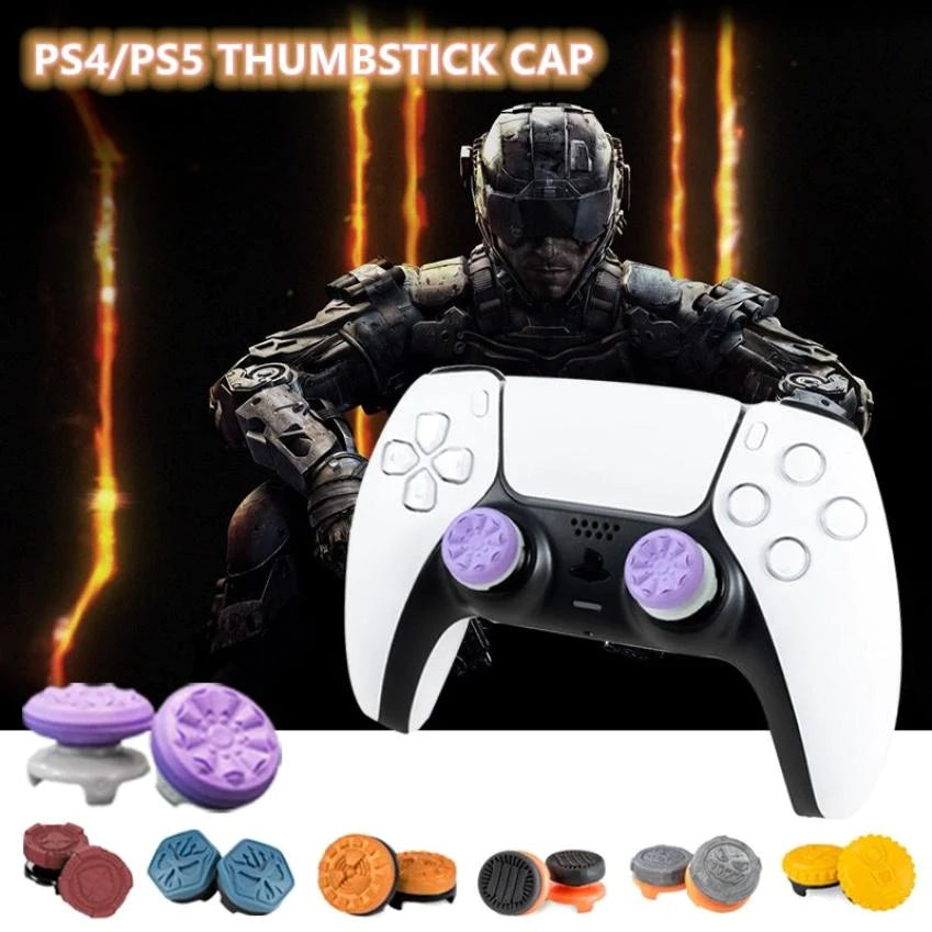 Silicone Thumb Grips for Ps4 Controller Joystick Cover CQC Freek Joysticks Extenders Caps for Playstation4 Game Accessories